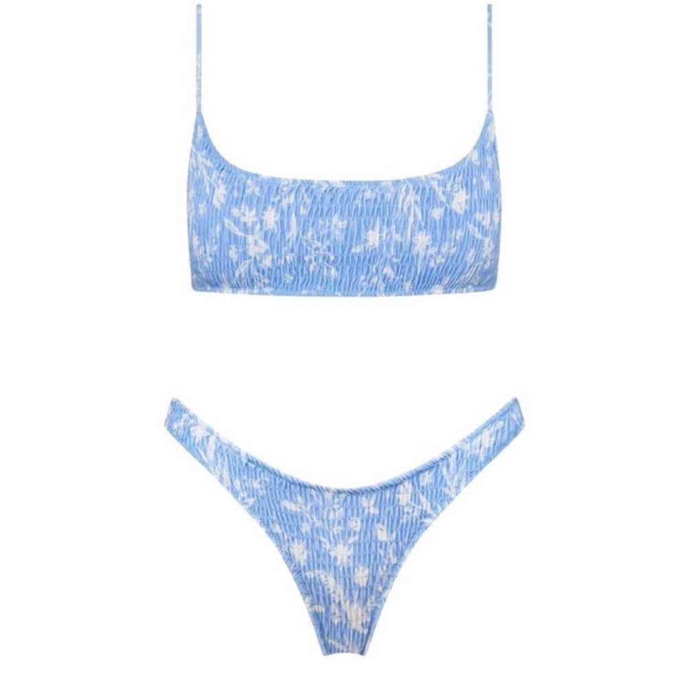 Triangl Swimwear Blue Bikini Set
